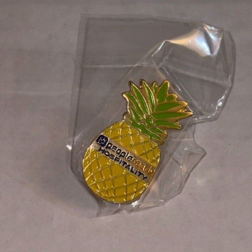 PeopleReady Hospitality Pineapple Advertising Lapel Pin